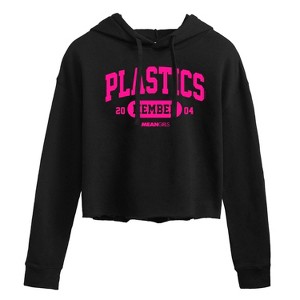 Women's - Mean Girls - Plastics Member Cropped Graphic Hoodie - 1 of 3