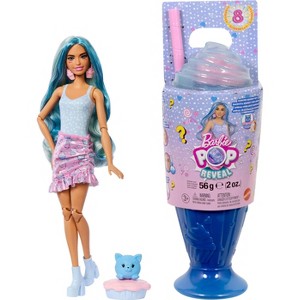 Barbie Pop Reveal Sweet Treat Series Doll & Accessories Set, Cool Cupcake Fashion Doll & Pet - 1 of 4