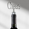Unique Bargains Bottle Stoppers Cheers Zinc Alloy PTR 4.33"x2.20"x0.79" 1 Pc - 2 of 3