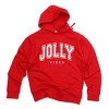 Simply Sage Market Jolly Vibes Varsity Thick Outline Hoodie - 2 of 4