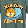 Women's - Garfield - Nap Time All The Time Short Sleeve Graphic T-Shirt - 2 of 4