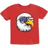 The Juniper Shop Patriotic Eagle Sunglasses Youth Short Sleeve Tee - 2 of 4