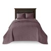 Sapphtopaz 3-Piece Reversible Quilt Set, Cottage-Inspired Stitch Pattern Sheet Set, Bedding Comforter Set for Women, Men, Kids & Teens - 2 of 4