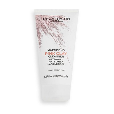 Makeup Revolution Skincare Mattifying Pink Clay Cleanser - 5.07 fl oz