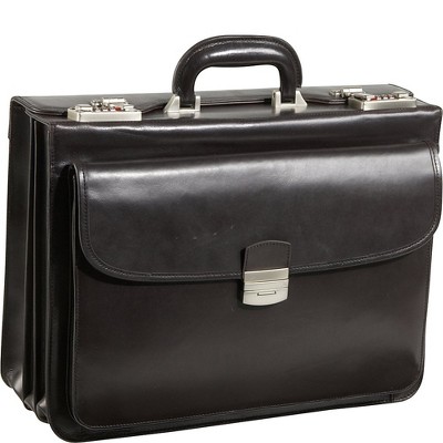 Amerileather APC Modern Attaché Leather Executive Brief (#2891-02) (Dark Brown)