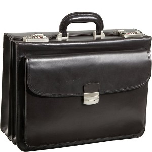 Amerileather APC Modern Attaché Leather Executive Brief (#2891-02) (Dark Brown) - 1 of 4