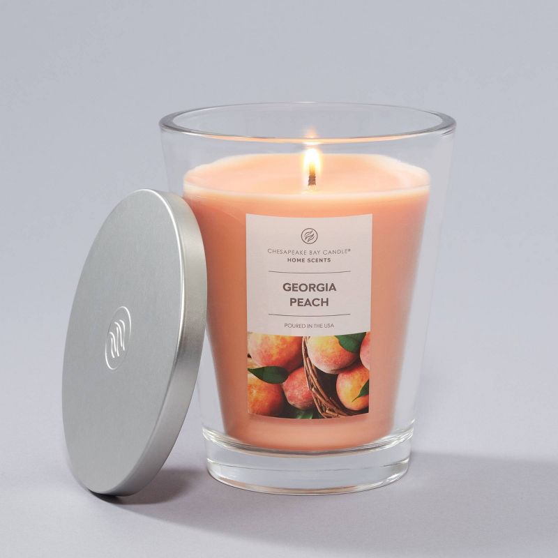 11.5oz Jar Candle Georgia Peach - Home Scents by Chesapeake Bay Candle, 6 of 9