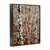 Stupell Industries Autumn Birch Trees Abstract Leaves Framed Giclee Art - 2 of 4