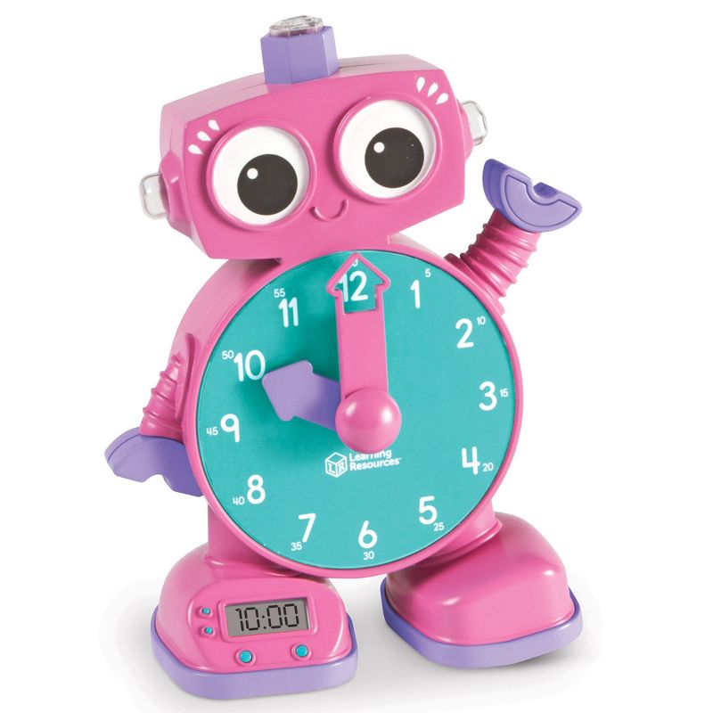 Learning Resources Tock the Learning Clock - Pink, 1 of 6