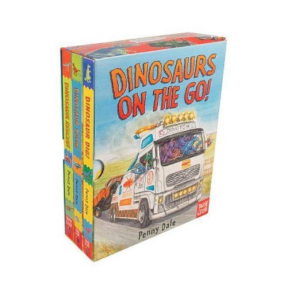 Dinosaurs on the Go! - by  Penny Dale (Mixed Media Product)