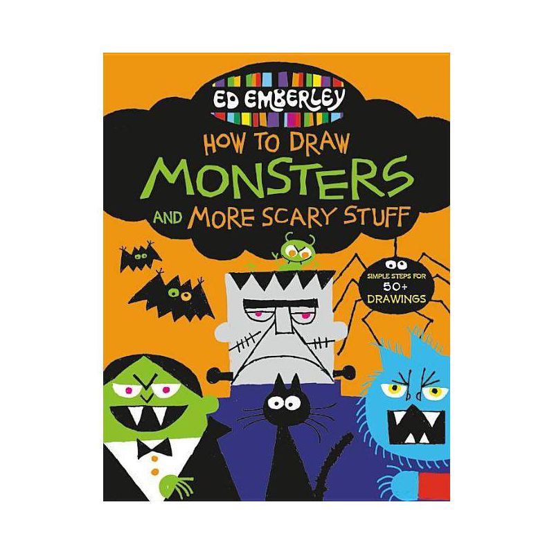 Ed Emberley's How to Draw Monsters and More Scary Stuff - (Paperback), 1 of 2