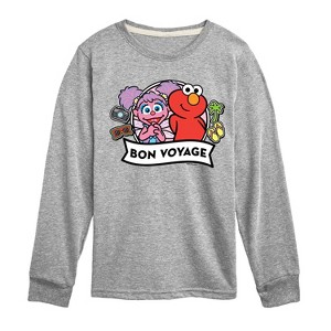 Boys' - Sesame Street - Bon Voyage- Toddler and Youth Long Sleeve T-Shirt Long Sleeve Graphic T-Shirt - 1 of 3