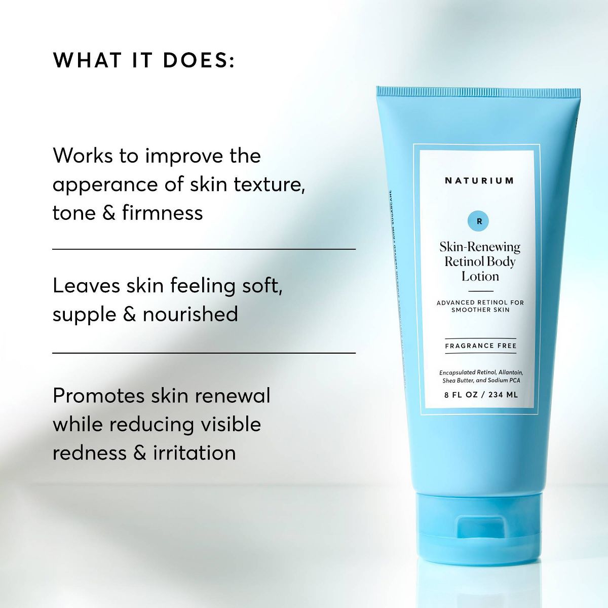 Naturium Skin-Renewing Retinol Body Lotion - 8 fl oz - thumbnail 3