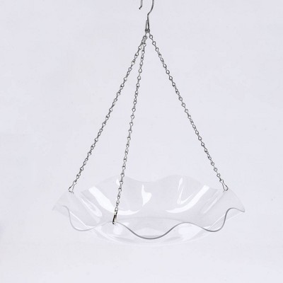 Birds Choice Hanging and Pole-Mounted Acrylic Bird Baths