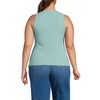 Lands' End Women's Drapey Rib Tank - 2 of 3