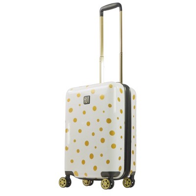 Ful Impulse Mixed Dots Hardside Spinner 22" Luggage