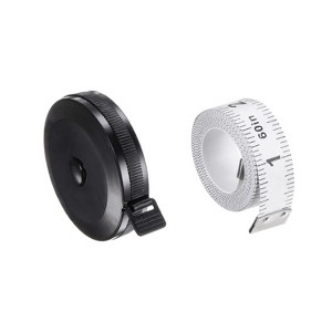Unique Bargains Retractable Fiberglass ABS Plastic Cloth Sewing Soft Tape Measure 2 Pcs - 1 of 4