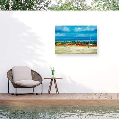 Masters Fine Art Before The Storm Outdoor Canvas Art
