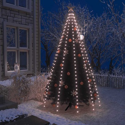 vidaXL Christmas Tree Net Lights with 300 LEDs 118.1 in.