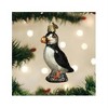 Old World Christmas Glass Blown Ornament for Christmas Tree, Puffin - 2 of 4
