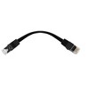 Monoprice Cat5e Ethernet Patch Cable - 0.5 Feet - Black | Network Internet Cord - RJ45, Flat,Stranded, 350Mhz, UTP, Pure Bare Copper Wire, 30AWG - image 4 of 4