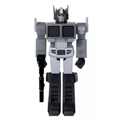 Super7 Transformers Optimus Prime Figure - Exclusive Black & White