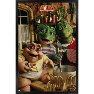 Trends International Dinosaurs - Group Framed Wall Poster Prints - 1 of 4
