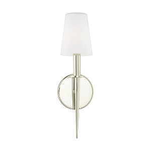 Livex Lighting Witten 1 - Light Wall Light in  Polished Nickel - 1 of 1