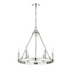 Z-Lite Barclay 6 - Light Chandelier in  Polished Nickel - image 2 of 4