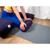 Sol Living Yoga Bolster Pillow with Removable Cover Rectangle - 3 of 4