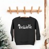 The Juniper Shop Believe Christmas Toddler Graphic Sweatshirt - image 2 of 3