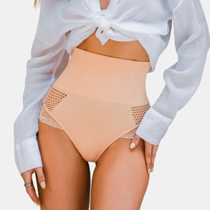 Women's Sleek Secret Nude Shapewear Briefs - Cupshe - 1 of 4