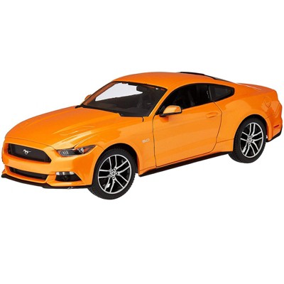 2015 Ford Mustang GT 5.0 Orange Metallic "Special Edition" 1/18 Diecast Model Car by Maisto