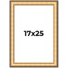 PosterPalooza | Traditional Gold Picture Frame - UV Acrylic, Foam Board Backing, Hanging Hardware - 2 of 4