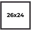 PosterPalooza | Photo Size Antique Red Picture Frame - UV Acrylic, Foam Board Backing, Hanging Hardware - 2 of 4