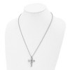 Black Bow Jewelry Men's Titanium & Stainless Steel Cross Necklace, 22 Inch - image 2 of 4