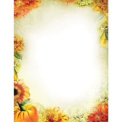 Great Papers! Seasonal Letterhead Autumn Foliage 80/Pack (2013285)