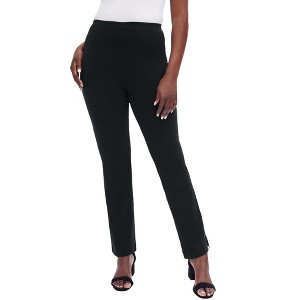 Jessica London Everyday Stretch Cotton Straight Leg - 1 of 4