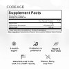 Codeage Akkermansia Muciniphila 100 Million AFU, Daily Synbiotic, Probiotic, Prebiotic, Chicory Inulin - 90ct - 3 of 4