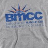 Men's Borough Of Manhattan Community College Distressed Primary Logo Crewneck Sweatshirt - 2 of 4