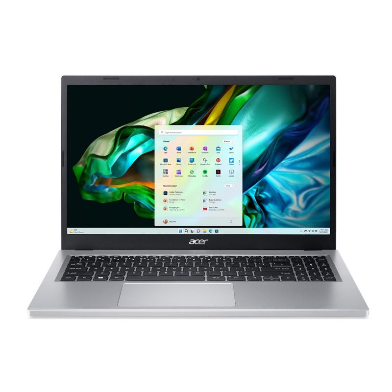 Acer Aspire 3 15.6" Laptop AMD Rayzen 5 2.80GHz 8GB RAM 256GB SSD W11H - Manufacturer Refurbished, 1 of 5