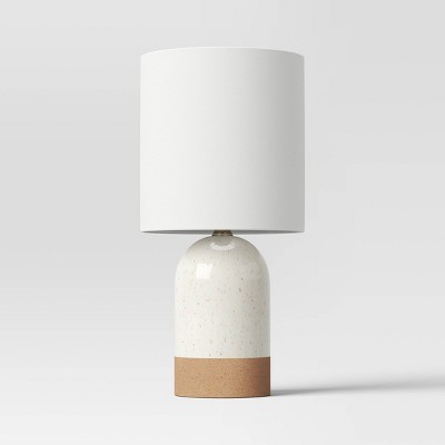 Ceramic Mini Table Lamp White (Includes LED Light Bulb) - Threshold™