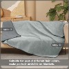 Kritter Planet Waterproof Dogs Blanket, Reversible Furniture Protector Cover for Dogs, Washable Dog Blanket, Gray - 4 of 4