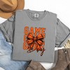 Simply Sage Market Coquette Basketball Bow Game Day Stacked Garment Dyed Tee - 3 of 4