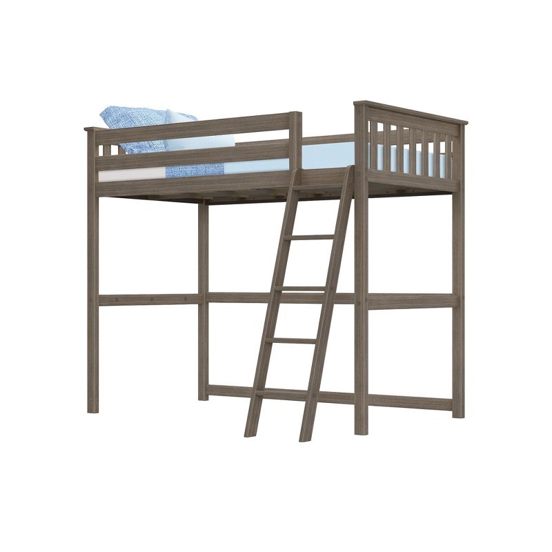 Max & Lily Twin-Size High Loft Bed, 2 of 7