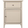 VYNXARIA Charming Transitional Nightstand£¬-Perfect for Small Spaces,Beige - 3 of 4