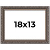PosterPalooza | Ornate Black Picture Frame - UV Acrylic, Backing Board, Hanging Hardware Included - 2 of 4