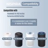 Nispira PU-P05/AC201B Replacement Filter for FULMINARE PU-P05 and Purivortex AC201B Air Clean Purifier 3-in-1 True HEPA Activated Carbon, 3 Packs - 3 of 4