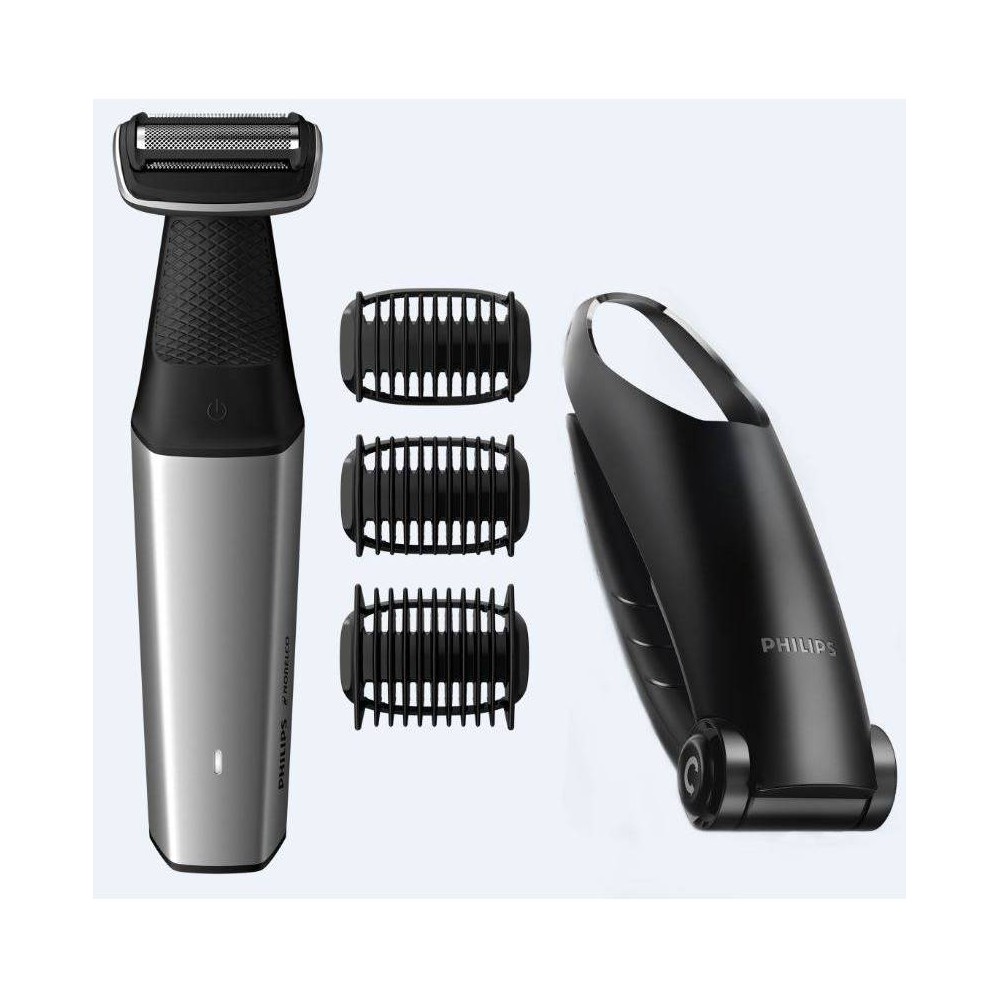 Photos - Hair Clipper Philips Norelco Bodygroom Series 5000 Men's Rechargeable Trimmer with Back Attachment - BG5025/40 