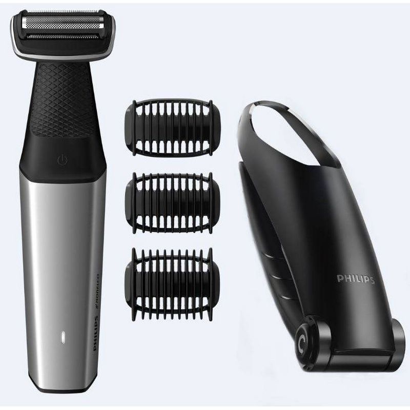 Philips Norelco Bodygroom Series 5000 Men&#39;s Rechargeable Trimmer with Back Attachment - BG5025/40, 1 of 15